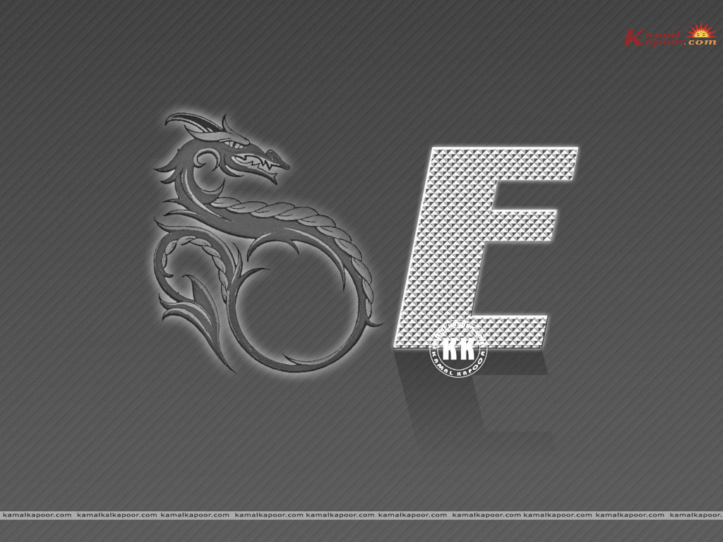Alphabet E Wallpaper